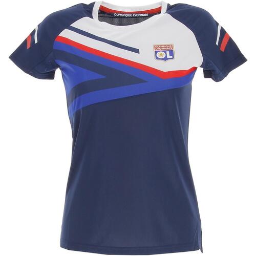 Vêtements Femme T-shirts manches courtes Olympique Lyonnais Ol tshirt nv trg boost lady Bleu
