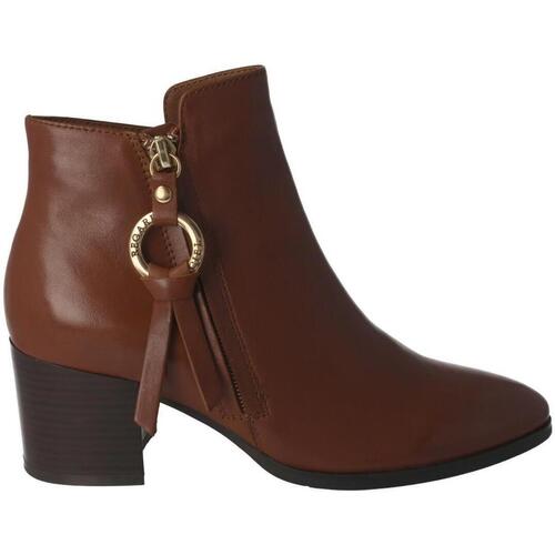 Chaussures Femme Bottines Walk In The City  Marron