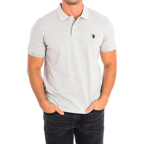 Vêtements Homme Рубашки marc o polo льняные U.S Polo Assn. 61423-188 Gris