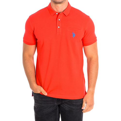Vêtements Homme Рубашки marc o polo льняные U.S Polo Assn. 61671-351 Rouge