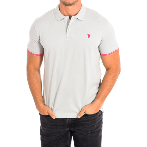 Vêtements Homme office-accessories men polo-shirts accessories Shirts U.S Polo Assn. 63814-108 Gris