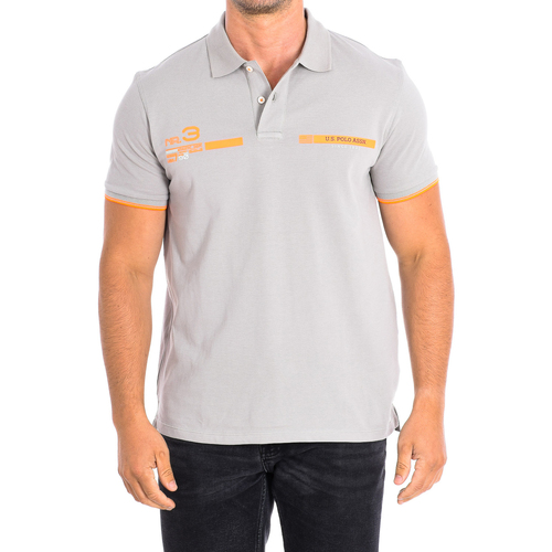 Vêtements Homme office-accessories men polo-shirts accessories Shirts U.S Polo Assn. 64122-108 Gris