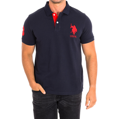 Vêtements Homme office-accessories men polo-shirts accessories Shirts U.S Polo Assn. 64306-179 Marine