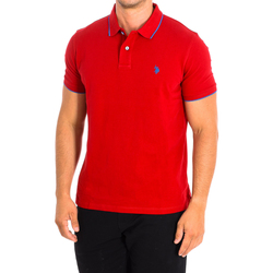 Vêtements Homme Polos manches courtes U.S Polo Assn. 64308-256 Rouge