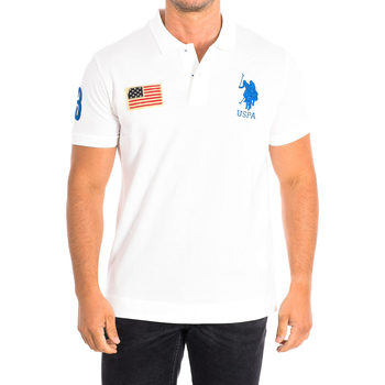 Vêtements Homme polo-shirts men cups 36-5 usb lighters U.S Polo Assn. 64777-101 Blanc