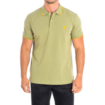 Vêtements Homme Mens Jersey Contrast Polo Shirt U.S Polo Assn. 64782-246 Kaki