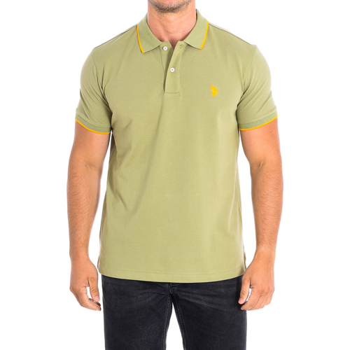 Vêtements Homme office-accessories men polo-shirts accessories Shirts U.S Polo Assn. 64782-246 Kaki