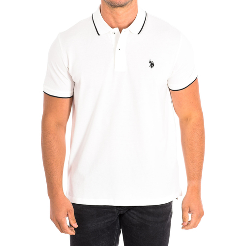 Vêtements Homme office-accessories men polo-shirts accessories Shirts U.S Polo Assn. 64782-101 Blanc