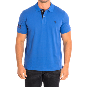 Vêtements Homme Mens Jersey Contrast Polo Shirt U.S Polo Assn. 64783-137 Bleu
