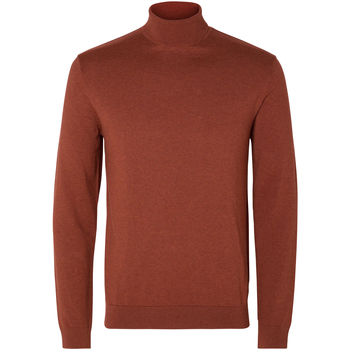 Vêtements Homme Pulls Selected Pull coton Rouge