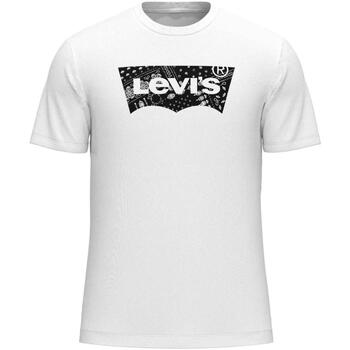 Vêtements Homme T-shirts & Polos Levi's T-shirt coton col rond Levi's® Blanc