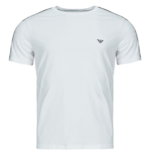 Vêtements Homme T-shirts sheer-panelled manches courtes Emporio Armani CORE LOGOBAND Blanc