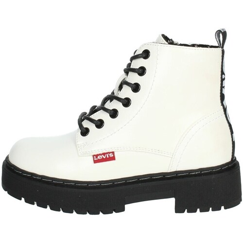 Chaussures Fille Boots Levi's VCOO0020S Blanc