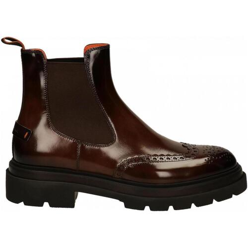 Chaussures Homme Boots Santoni BLOCKAGE-RYIT50 Marron