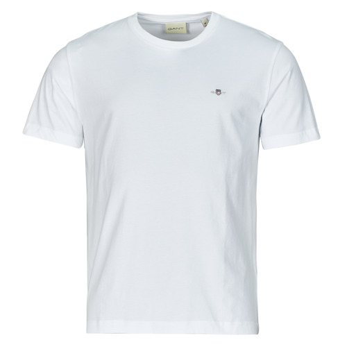 Vêtements Homme T-shirts manches courtes Gant REG SHIELD SS T-SHIRT Blanc