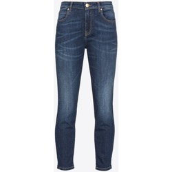LIU JO logo-patch mid-rise skinny jeans