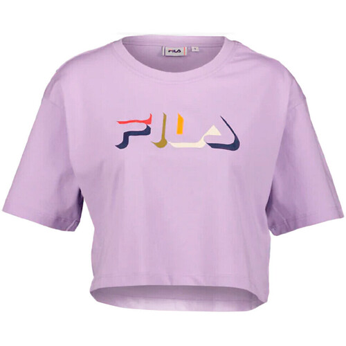 Vêtements Femme T-shirts manches courtes Fila FAW010040001 Violet