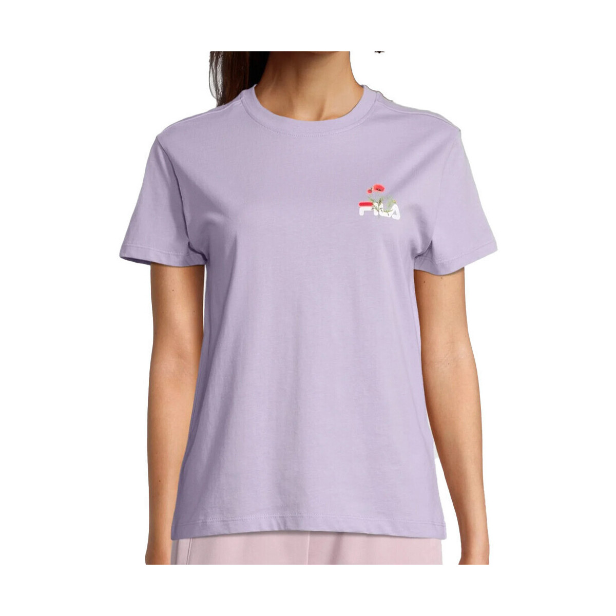 Vêtements Femme T-shirts & Polos Fila FAW009740001 Violet