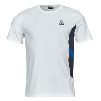 Vêtements Homme T-shirts manches courtes Le Coq Sportif SAISON 1 TEE SS N°1 M Blanc