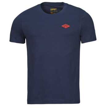 Vêtements Homme T-shirts manches courtes Esprit OCS AW CN SSL Marine