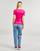Vêtements Femme T-shirts manches MILITARY Esprit TSHIRT SL Rose