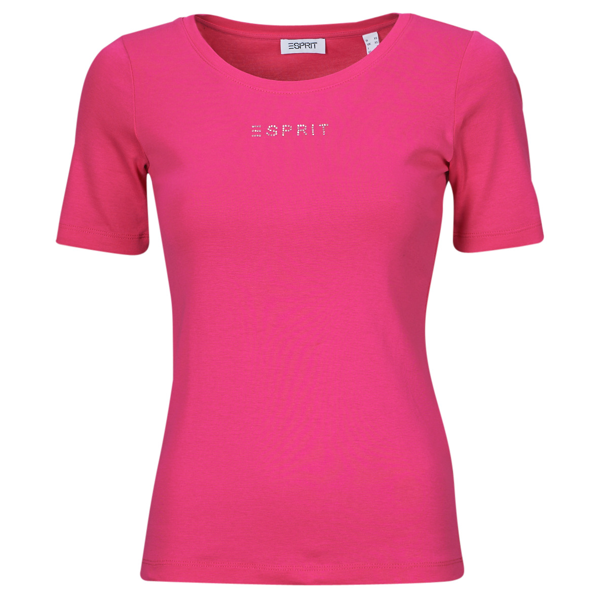 Vêtements Femme T-shirts manches MILITARY Esprit TSHIRT SL Rose