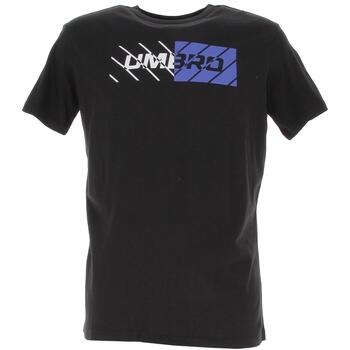 Vêtements Garçon T-shirts manches courtes Umbro Gam net ct tee Noir