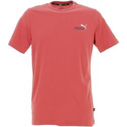 Vêtements Homme T-shirts manches courtes Puma Fd ess+2 s logo tee Rouge