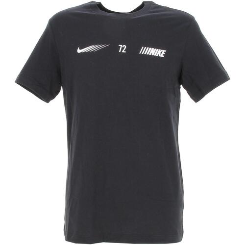 Vêtements Homme T-shirts manches courtes Nike M nsw si tee Noir