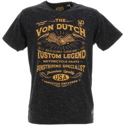 Vêtements Hilfiger T-shirts manches courtes Von Dutch Tshirt  Hilfiger co Noir