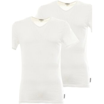 Vêtements Homme T-shirts manches courtes Bikkembergs BKK1UTS02BI Blanc