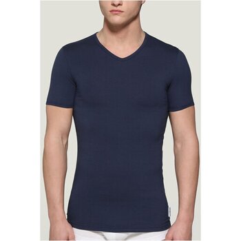 Vêtements Homme T-shirts manches courtes Bikkembergs BKK1UTS02SI Bleu