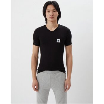 Vêtements Homme T-shirts manches courtes Bikkembergs BKK1UTS08SI Noir