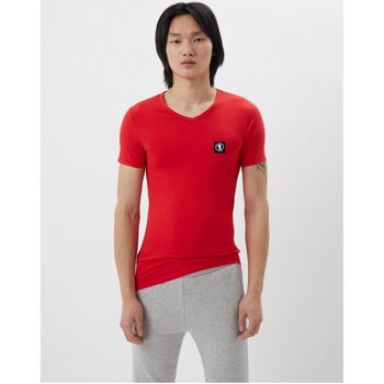 Vêtements Homme T-shirts manches courtes Bikkembergs BKK1UTS08SI Rouge