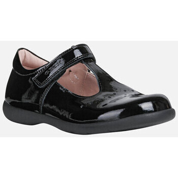 Chaussures Fille Derbies & Richelieu Geox J NAIMARA GIRL Noir