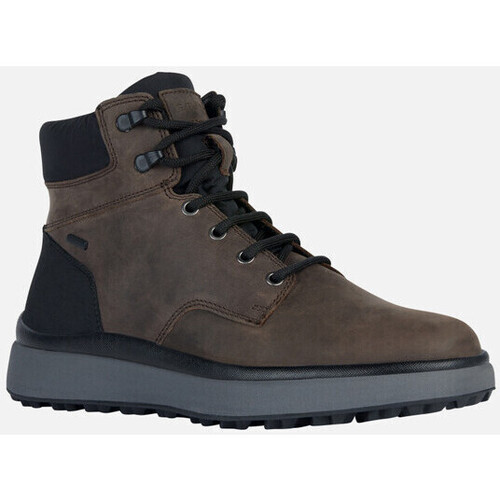 Chaussures Homme Bottes Geox U GRANITO + GRIP B A Marron