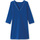 Vêtements Femme Robes Daxon by  - Robe housse maille fluide Bleu