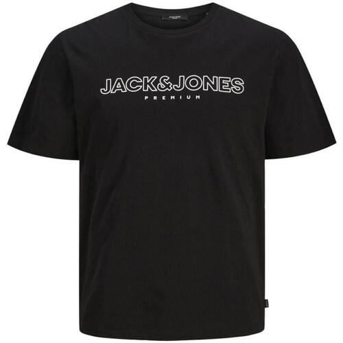 Vêtements Homme T-shirts manches courtes Jack & Jones  Noir