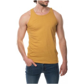Vêtements Homme T-shirts manches courtes Kebello Débardeur Orange H Orange