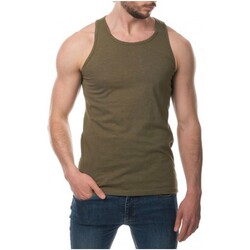 Vêtements Homme T-shirts manches courtes Kebello Débardeur Vert H S Vert