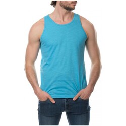 Vêtements Homme T-shirts manches courtes Kebello Débardeur Bleu H S Bleu