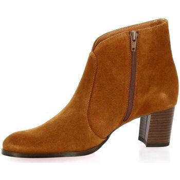 Pao Boots cuir velours Marron