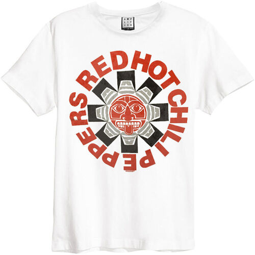 Vêtements T-shirts manches longues Red Hot Chilli Peppers RO395 Blanc