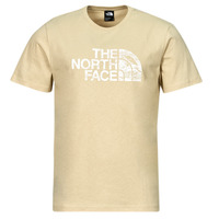 Vêtements Homme T-shirts manches courtes New Balance Hoodie met logo op de rug in grijs WOODCUT Beige