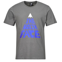 Vêtements Homme T-shirts Blu courtes Barena drop shoulder T-shirt MOUNTAIN Gris