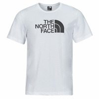 Vêtements Homme T-shirts manches courtes New Balance Hoodie met logo op de rug in grijs S/S EASY TEE Blanc