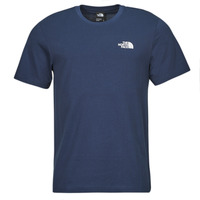 Vêtements teddy-fleece T-shirts manches courtes The North Face SIMPLE DOME Marine