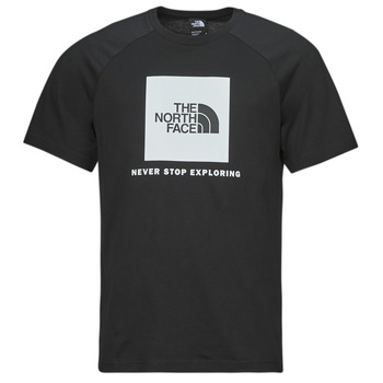 Vêtements Homme T-shirts manches courtes The North Face RAGLAN REDBOX Noir