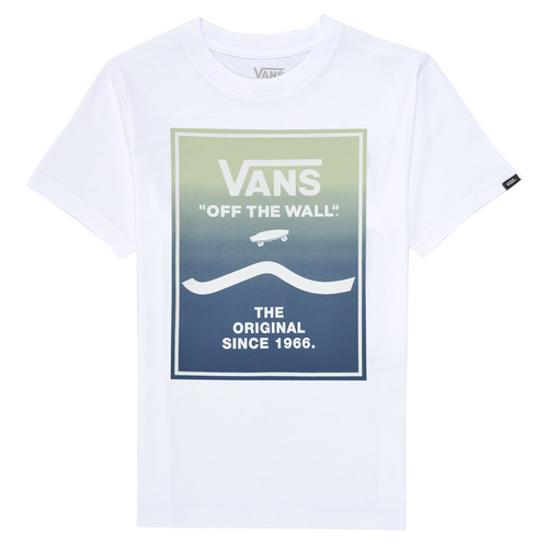 Vêtements Enfant T-shirts manches courtes Vans that PRINT BOX 2.0 Blanc