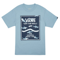 Vêtements Garçon T-shirts manches courtes Iconic Vans PRINT BOX 2.0 Bleu